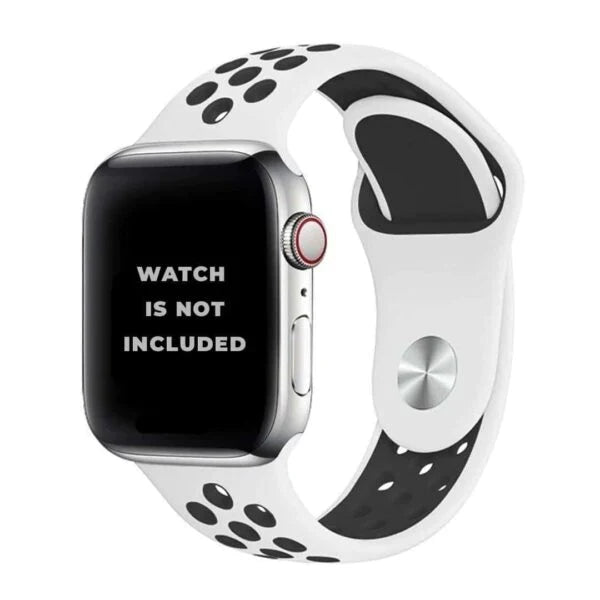 Perforated Band/Strap Black for Apple Watch