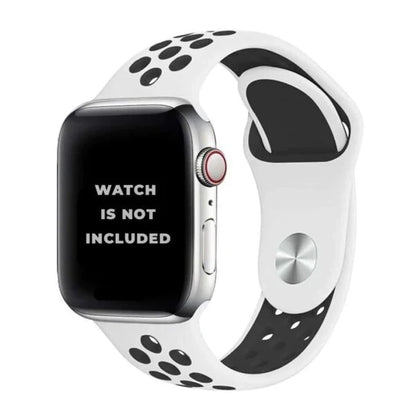 Perforated Band/Strap Black for Apple Watch