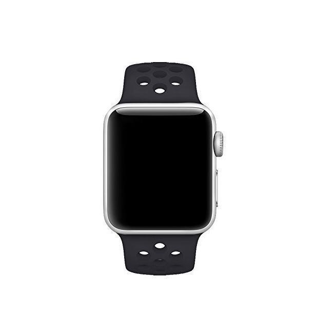 Perforated Band/Strap Black for Apple Watch