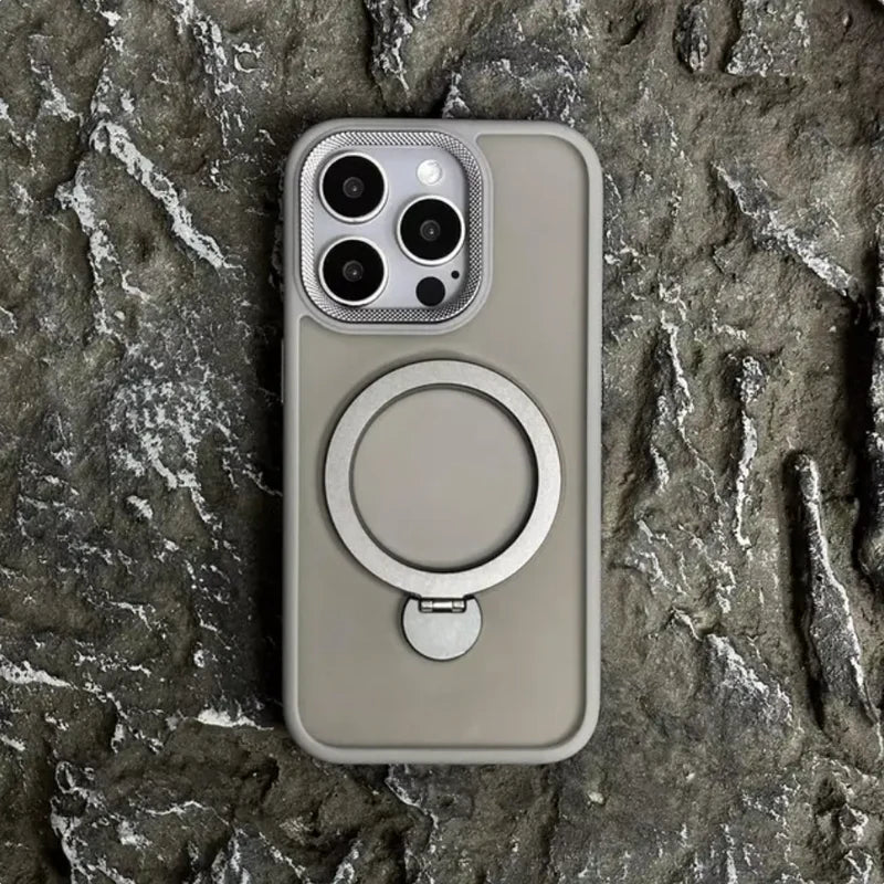 Magnetic Magsafe Supreme Shield Kickstand Case- iPhone 16 Series