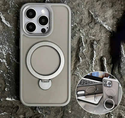 Magnetic Magsafe Supreme Shield Kickstand Case- iPhone 16 Series