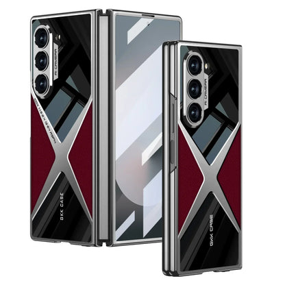 Luxury Business Case With Camera Protection For Galaxy Z Fold 6
