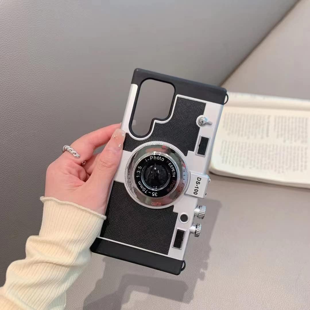 3D Retro Vintage Camera Case for Samsung Series