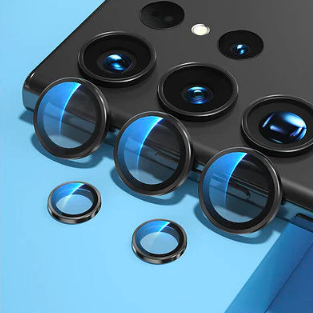 Titanium Camera Lense Protector 9H Aluminium Ring- Galaxy S25 Ultra