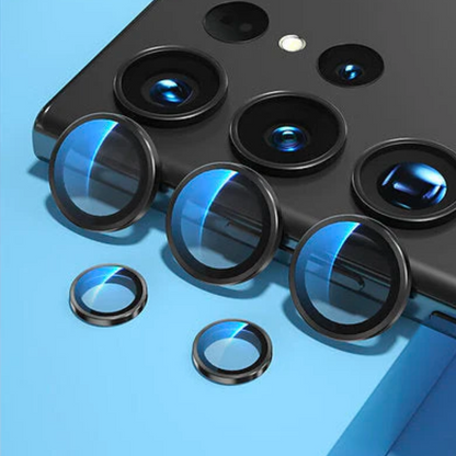 Titanium Camera Lense Protector 9H Aluminium Ring- Galaxy S25 Ultra