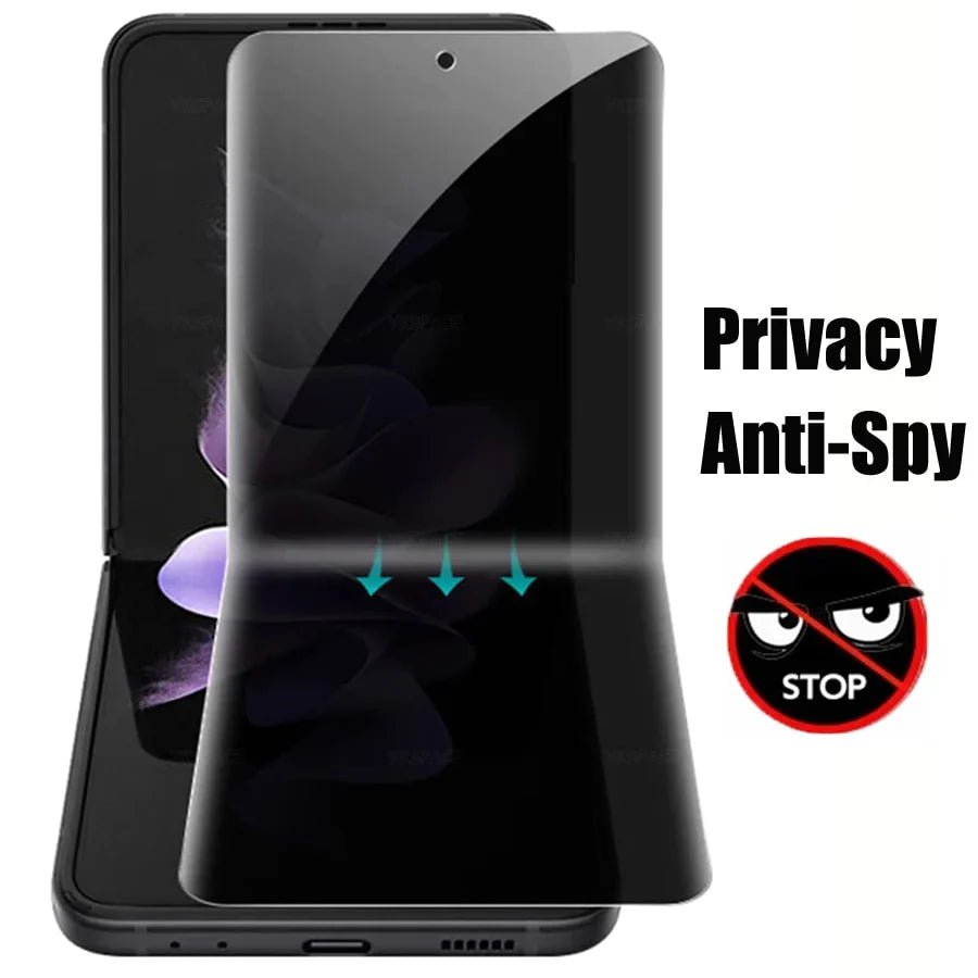 PRIVACY ANTI-SPY SCREEN PROTECTOR FOR SAMSUNG GALAXY Z FLIP SERIES