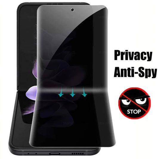 PRIVACY ANTI-SPY SCREEN PROTECTOR FOR SAMSUNG GALAXY Z FLIP SERIES