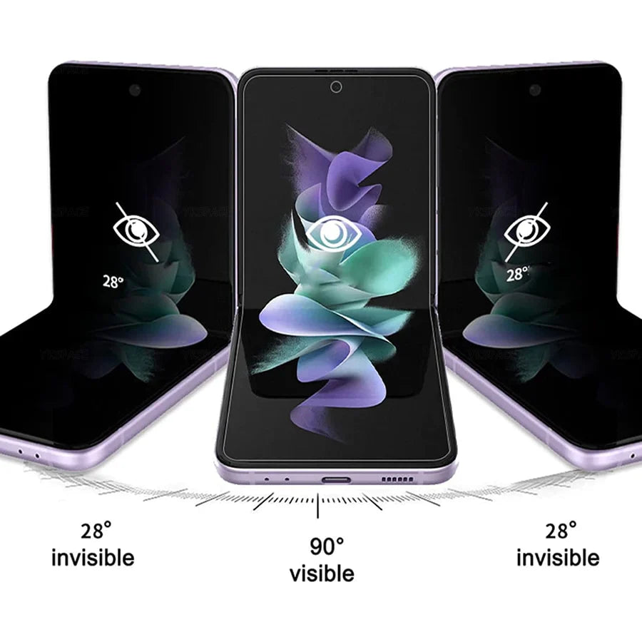 PRIVACY ANTI-SPY SCREEN PROTECTOR FOR SAMSUNG GALAXY Z FLIP SERIES