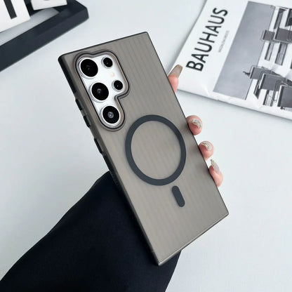 Matte Corrugated Magsafe Hard Case- iPhone