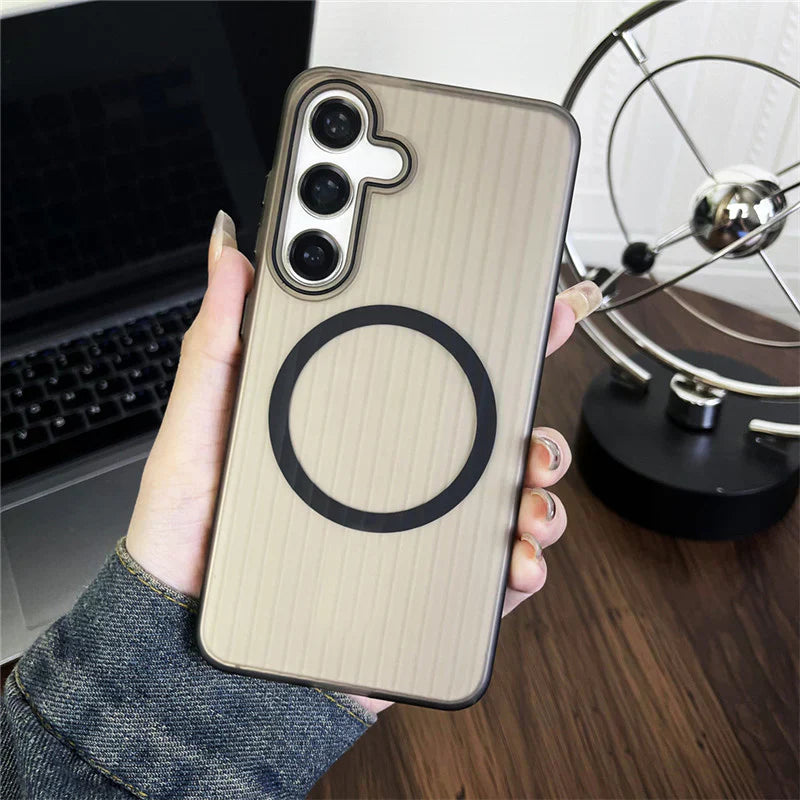 Matte Corrugated Magsafe Hard Case- iPhone