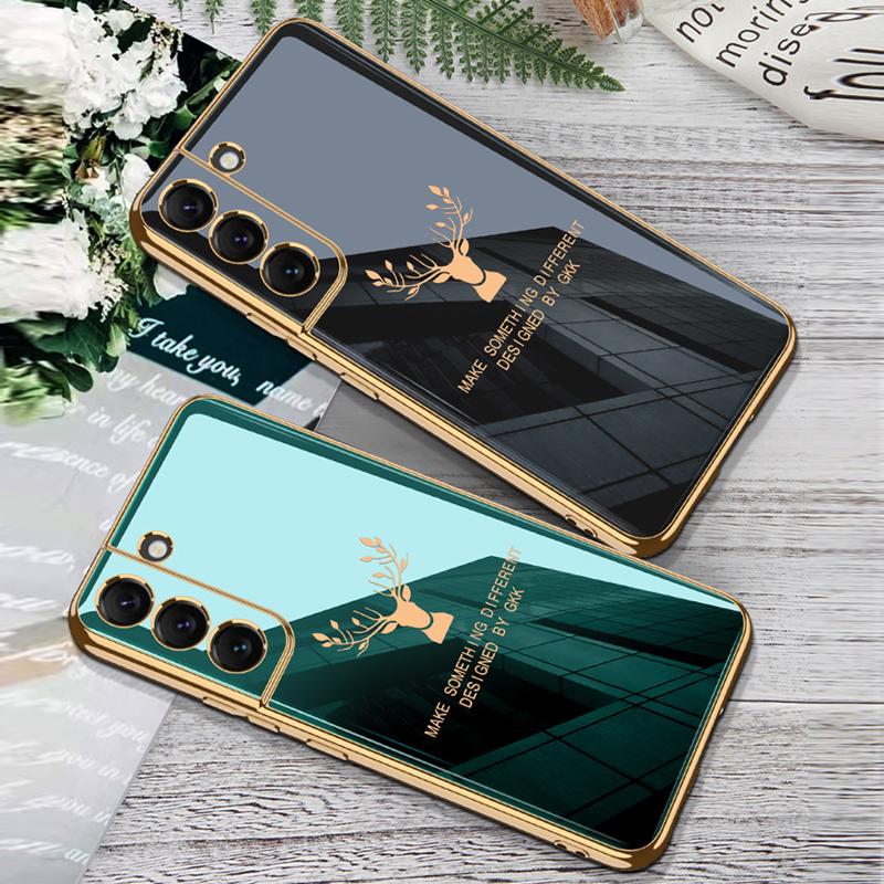 Inspirational Deer Protective Back Case Samsung Galaxy S22