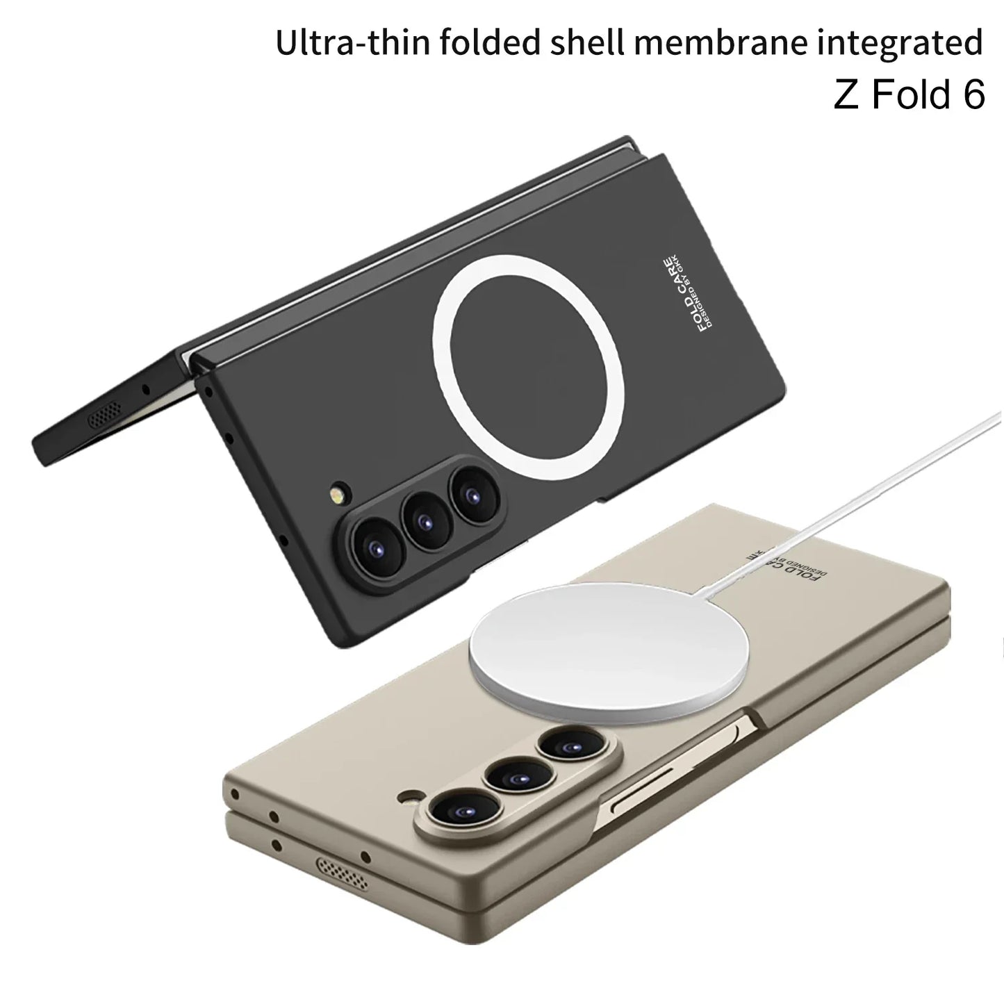 Magnetic Magsafe Protection Thin Case For Galaxy Z Fold 5