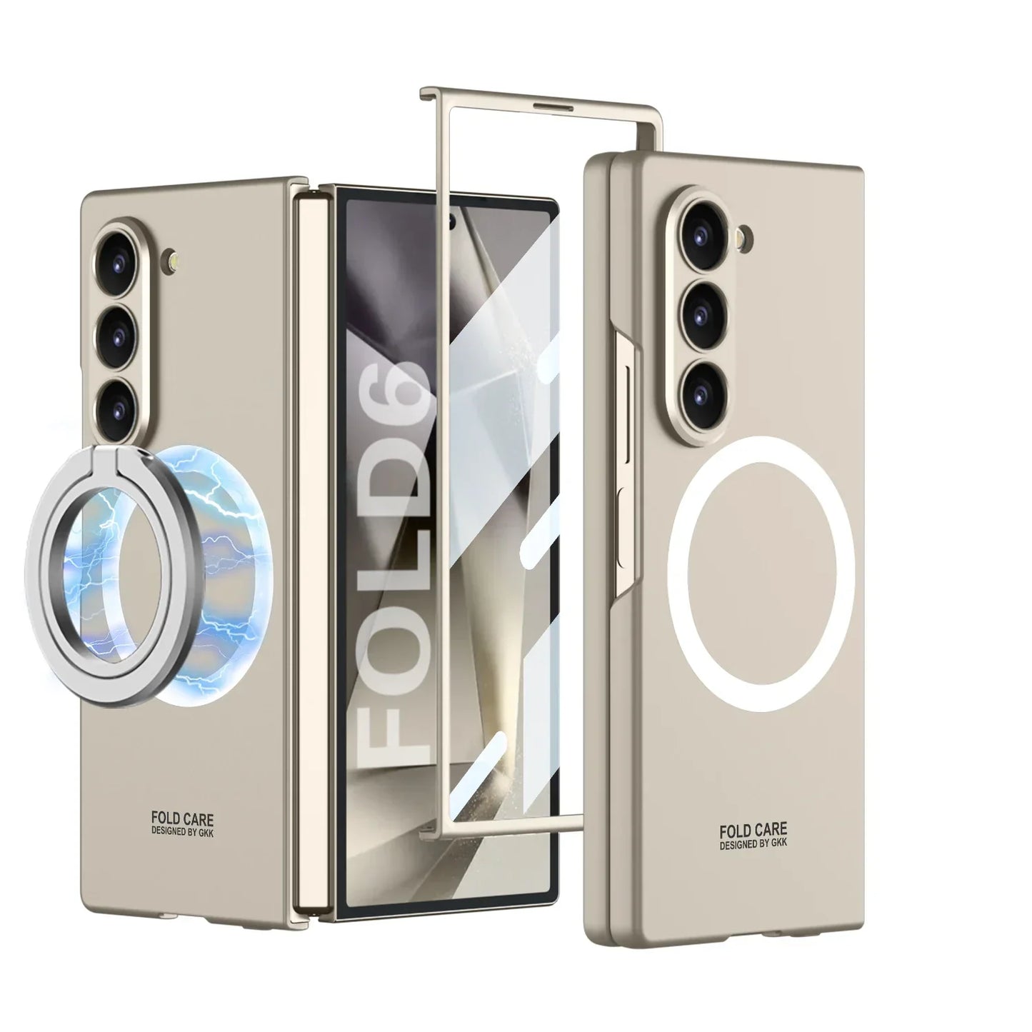 Magnetic Magsafe Protection Thin Case For Galaxy Z Fold 5