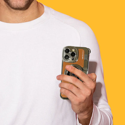 Retro Leather Vintage Camera Case- iPhone
