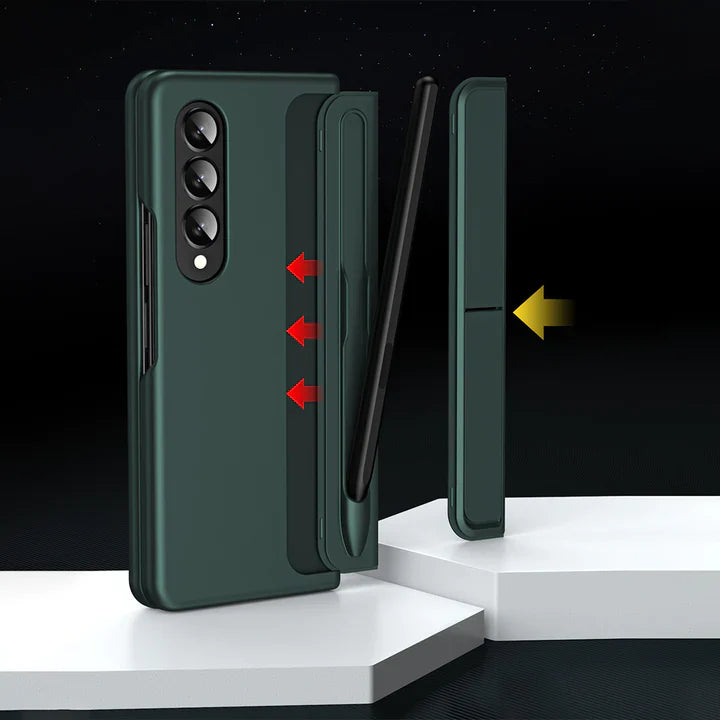 Galaxy Z Fold  Series Detachable Pen Holder Kickstand Case