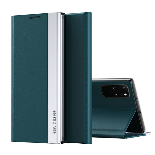 Galaxy S20 Ultra Genuine QIN Leather Flip Case