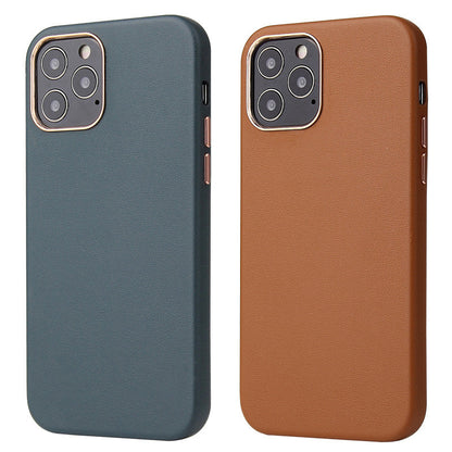 iPhone 13 Luxury Genuine Leather Case