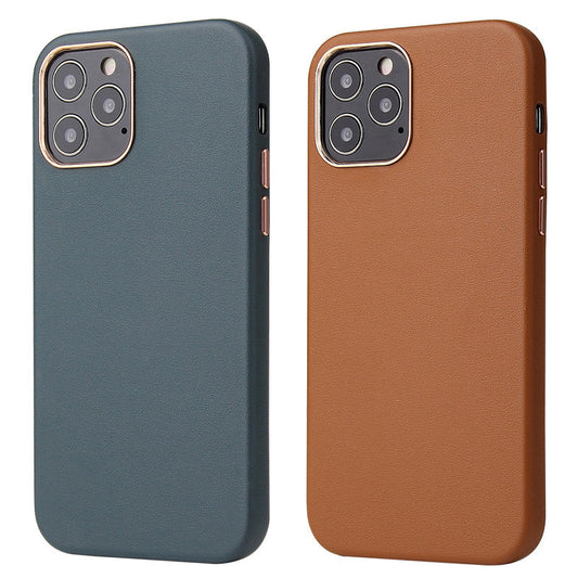 iPhone 13 Luxury Genuine Leather Case