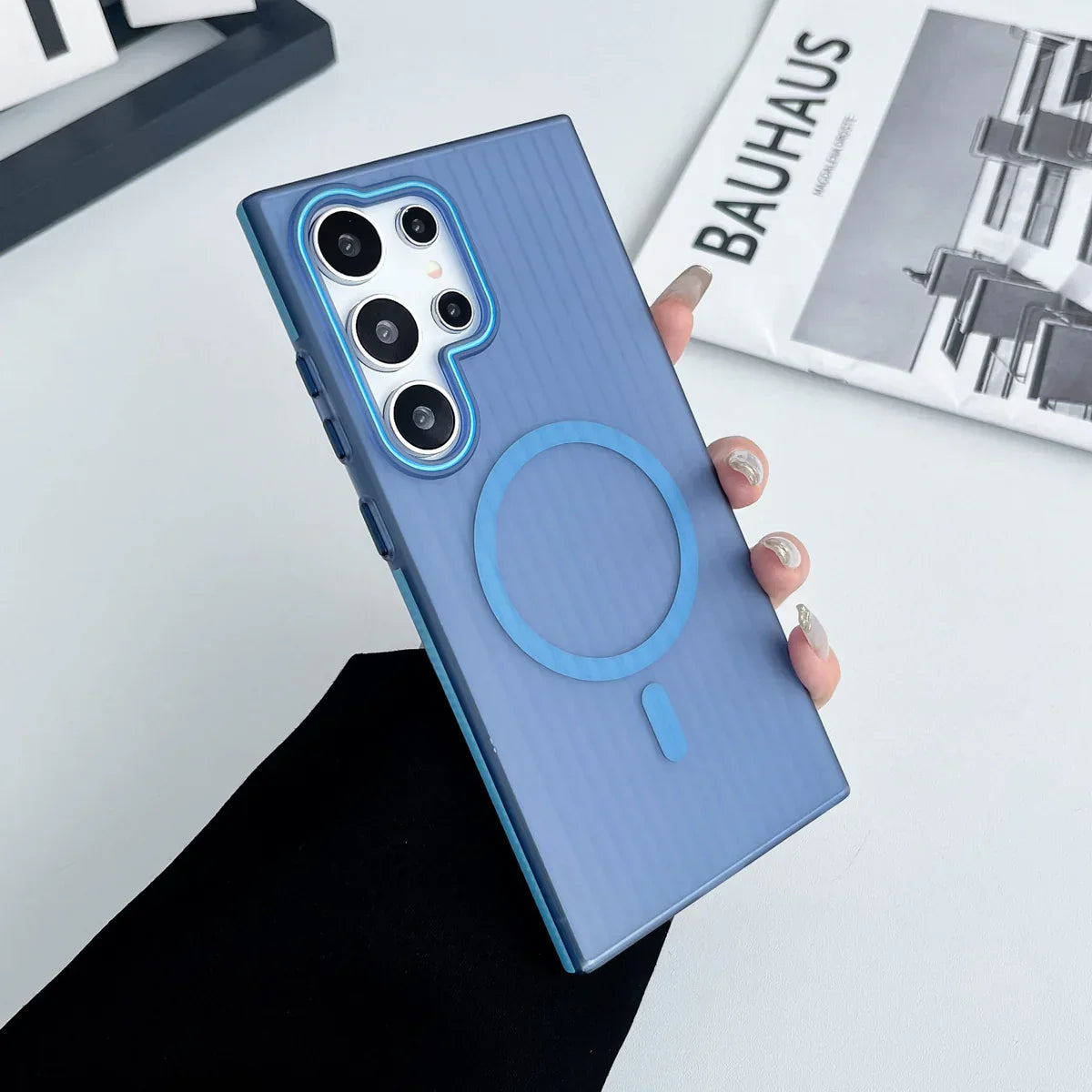 Matte Corrugated Magsafe Hard Case- iPhone