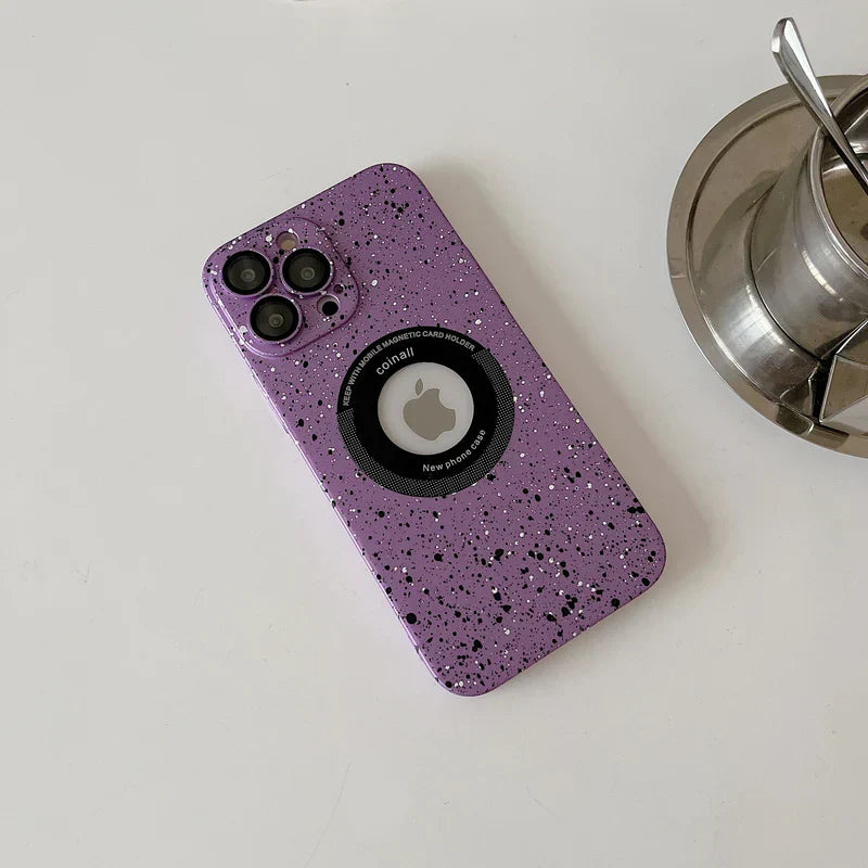 Magnetic Glitter Ink Style Case- iPhone