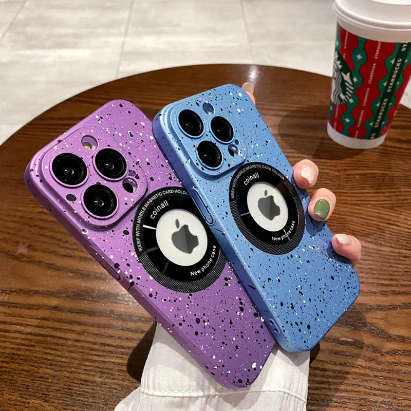Magnetic Glitter Ink Style Case- iPhone