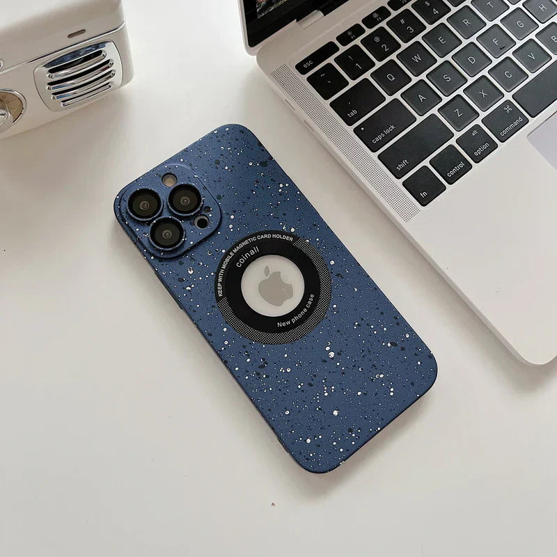 Magnetic Glitter Ink Style Case- iPhone