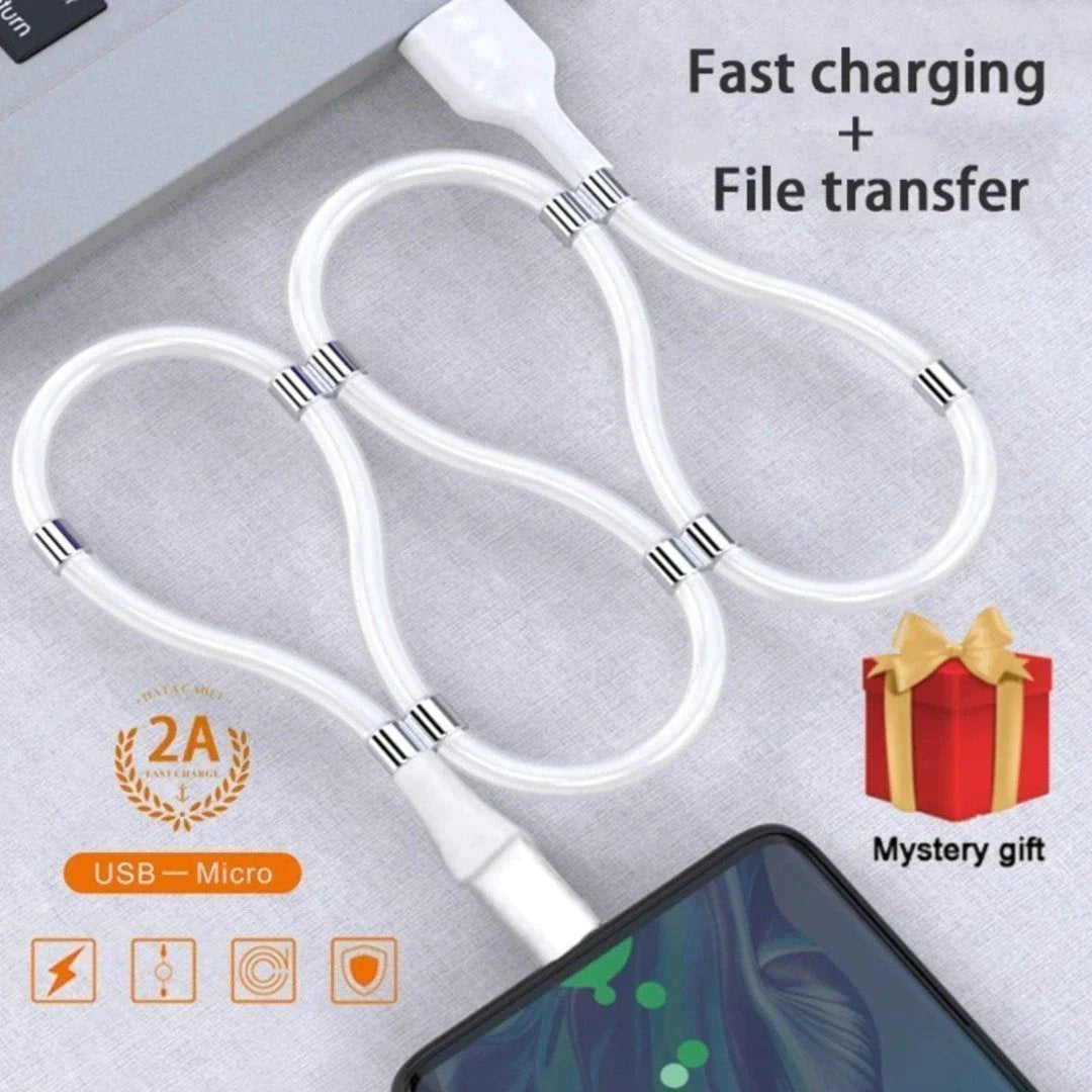 Magnetic Type-C Fast Charging & Data Cable