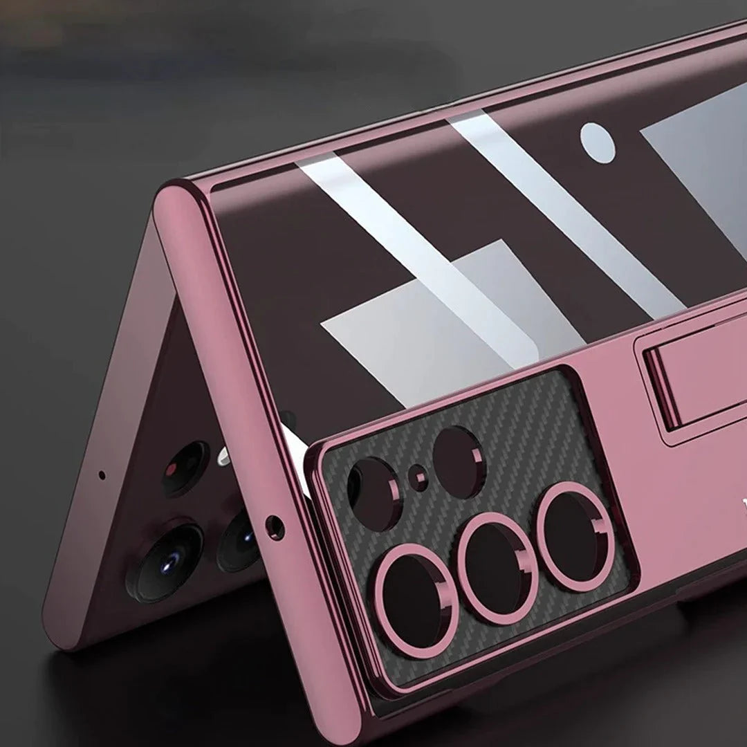 Phantom Kickstand Ultra Thin Back Case Cover For Galaxy S23 Ultra