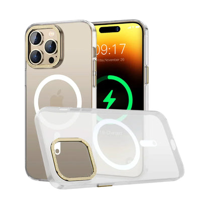Elegant Transparency Designer MagSafe Case for iPhone 15 Series