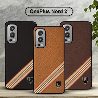 Premium Leather Back Cover For OnePlus Nord 2 5G