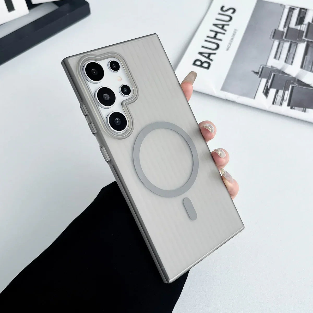 Matte Corrugated Magsafe Hard Case- iPhone