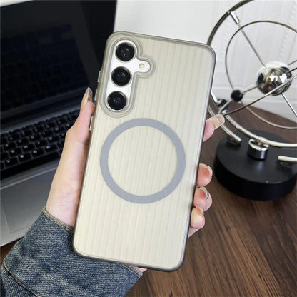 Matte Corrugated Magsafe Hard Case- iPhone