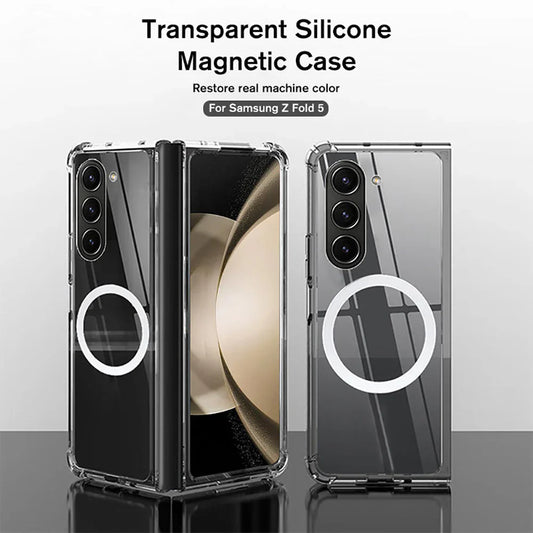 Galaxy Z Fold 5 Shockproof Magsafe Magnetic Case