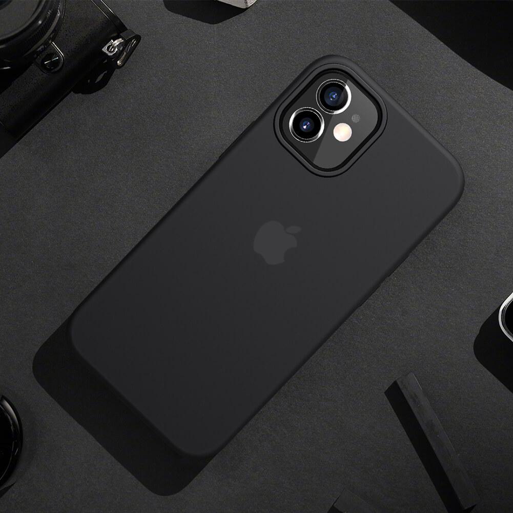 iPhone 12 Series Liquid Silicone Logo Case