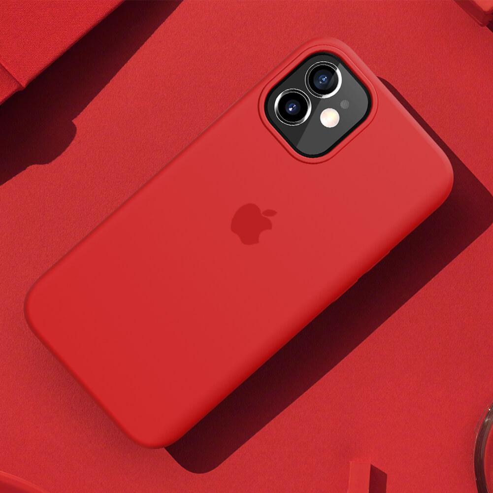 iPhone 12 Series Liquid Silicone Logo Case