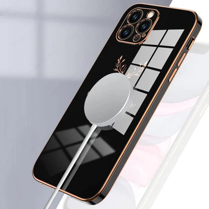 iPhone 13 Pro -  Inspirational Electroplating Deer Case