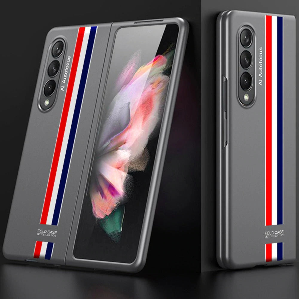 Samsung Galaxy Z Fold 3 Stripe Back Flip Case