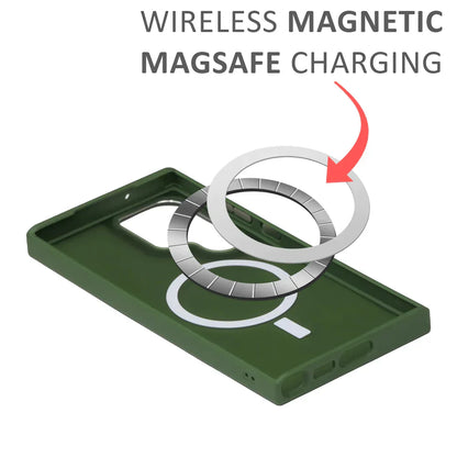 Translucent Magnetic Magsafe Back Case- Samsung