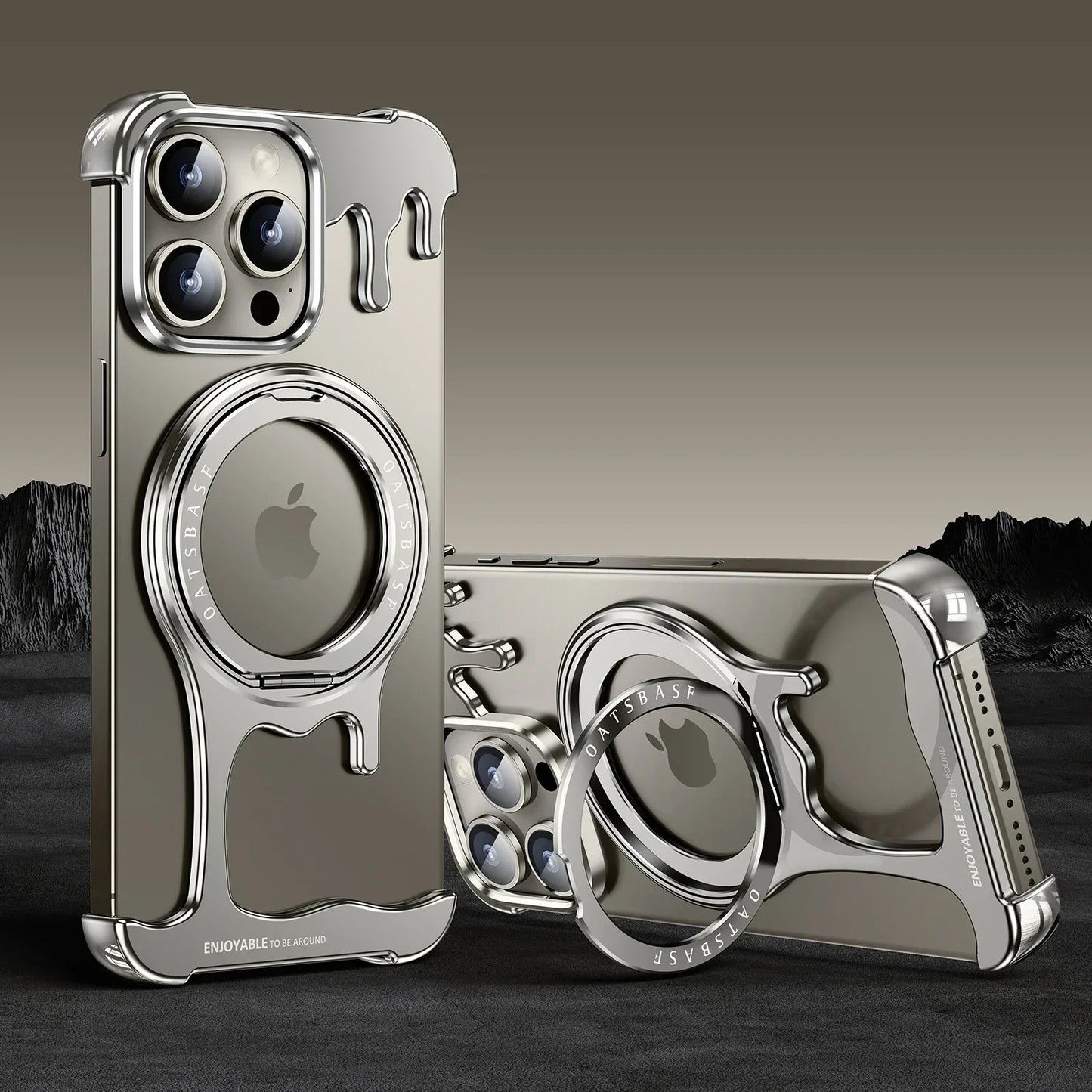 Droplet Metal Frameless Case for  iPhone Series