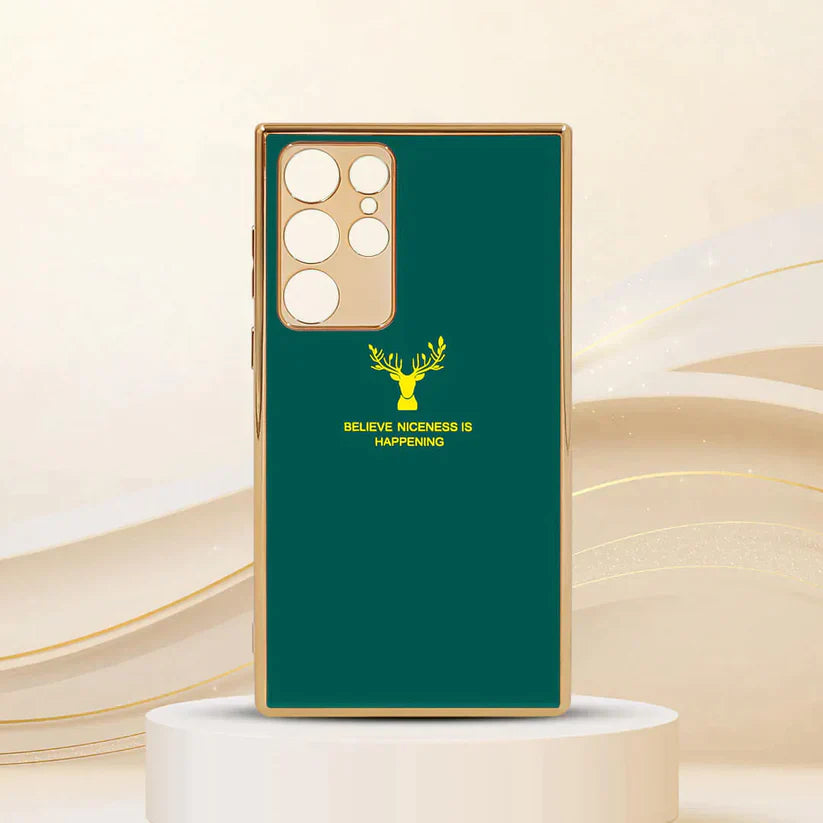 Inspirational Deer Protective Back Case for Galaxy S Series