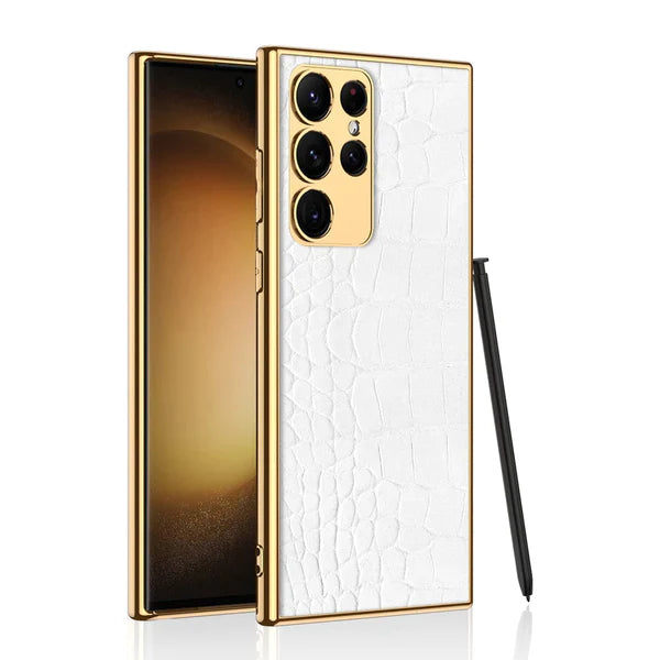 Luxury Leather Case For Samsung Galaxy S23 Series