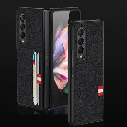 Samsung Galaxy Z Fold 3 Card Slot Wallet Back Case