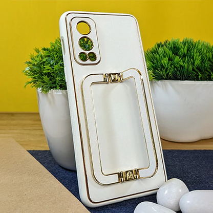 Luxury Design Leather Back Stand Case for OnePlus Series