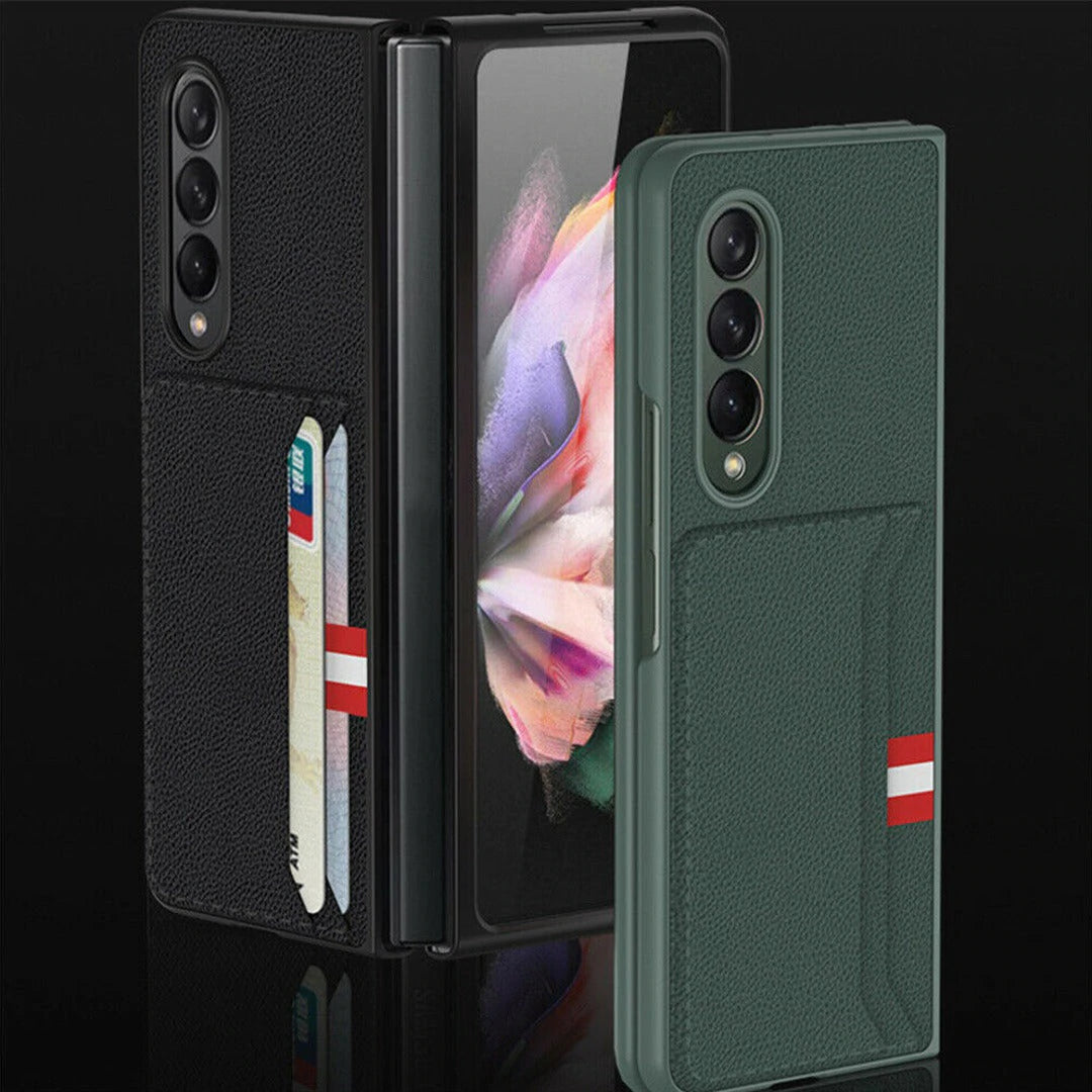 Samsung Galaxy Z Fold 3 Card Slot Wallet Back Case