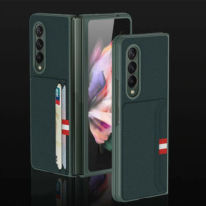 Samsung Galaxy Z Fold 3 Card Slot Wallet Back Case