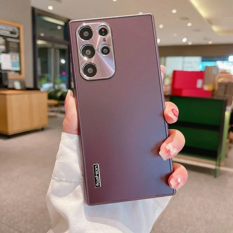 Matte Finish Protective Back Case For Galaxy S22 Ultra