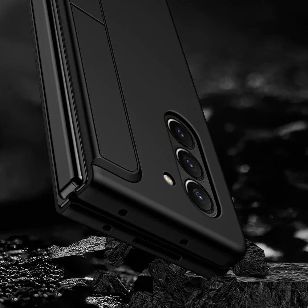 Galaxy Z Fold5 Detachable Pen Holder Hinge Protection Case