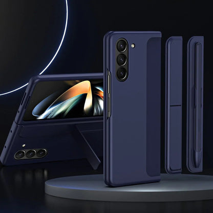 Galaxy Z Fold5 Detachable Pen Holder Hinge Protection Case
