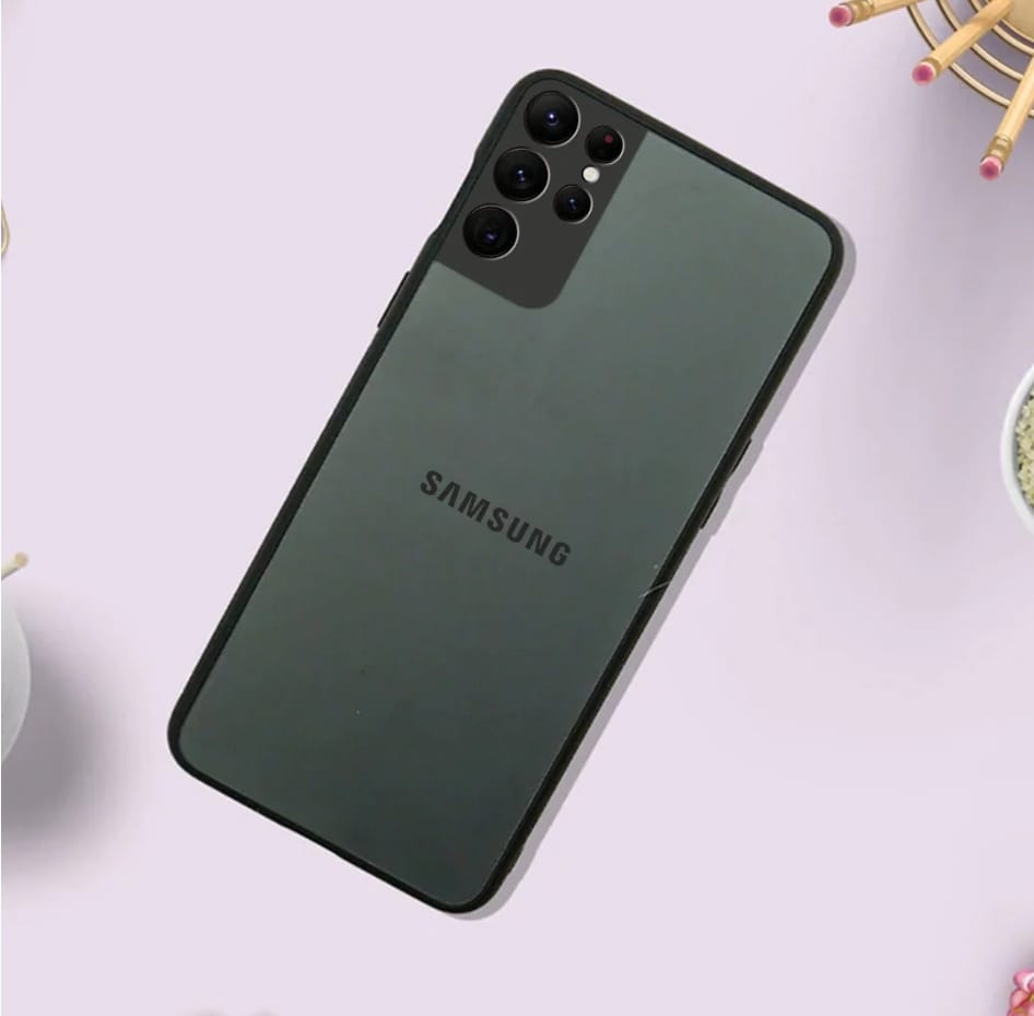 Luxury Soft Edge Matte Finish Case Galaxy S22 Ultra