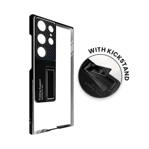 Galaxy S22 Ultra Phantom Kickstand Ultra Thin Back Case Cover
